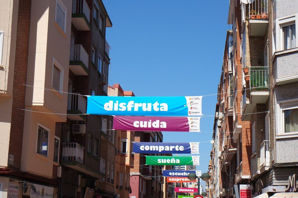Calle Delicias, en el barrio de Delicias de Zaragoza