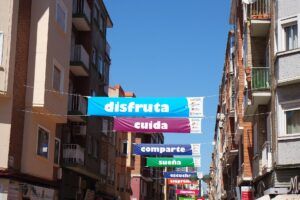 Calle Delicias, en el barrio de Delicias de Zaragoza